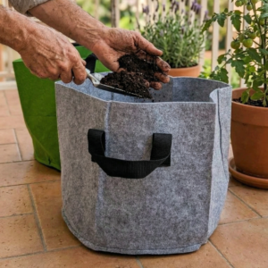 Vasi in Geotessile — Ø30 cm